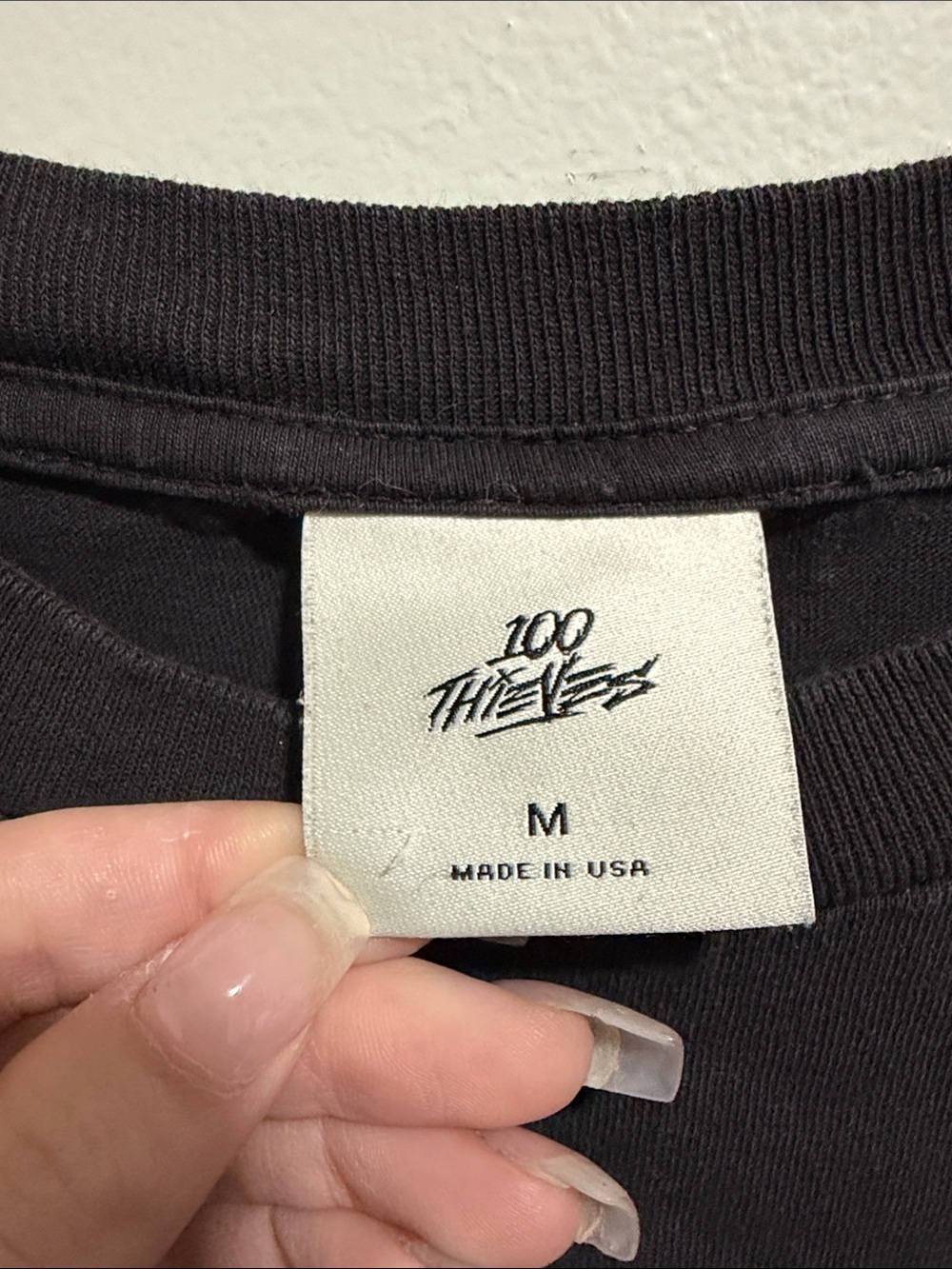 100 Thieves x Pokémon Pikachu Core T-Shirt Size Medium - Picture 2 of 5